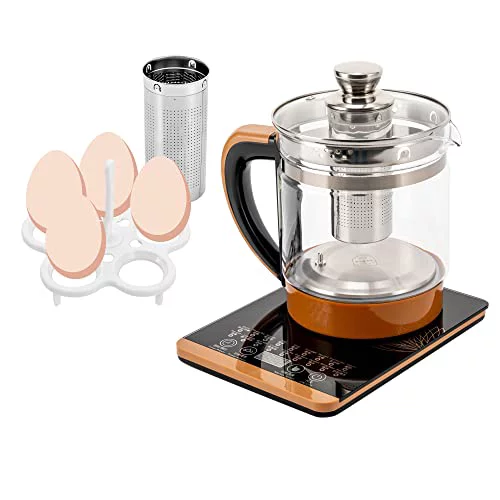 OUKANING 1.8L Electric Kettle Water Boiling Pot Automatic Heating Cold Boiling Pot Kitchen Tea Pot Household Cook Ware