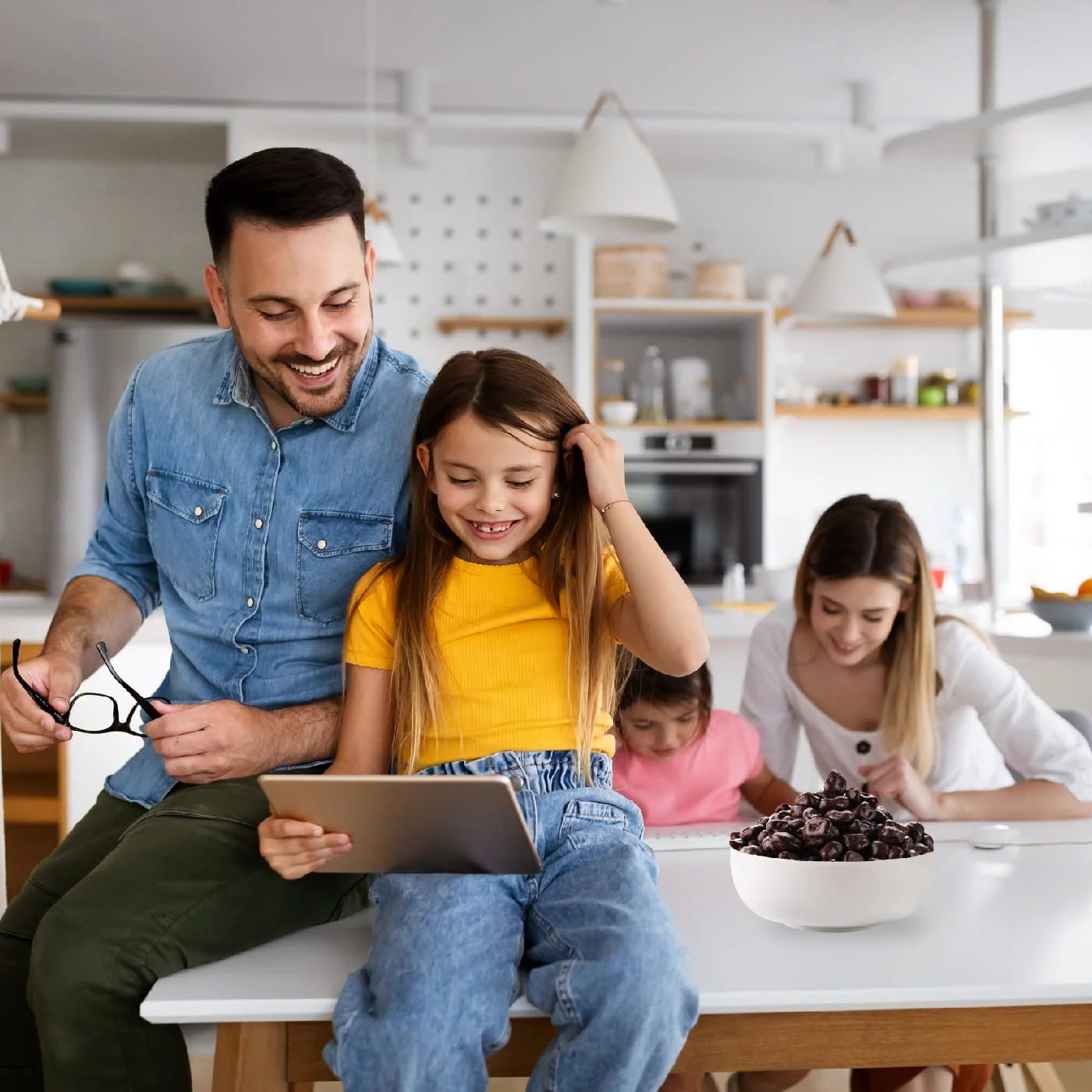 Dark Chocolate Covered Raisins Candy, Perfect Snack Candy (3 Pound Bag)