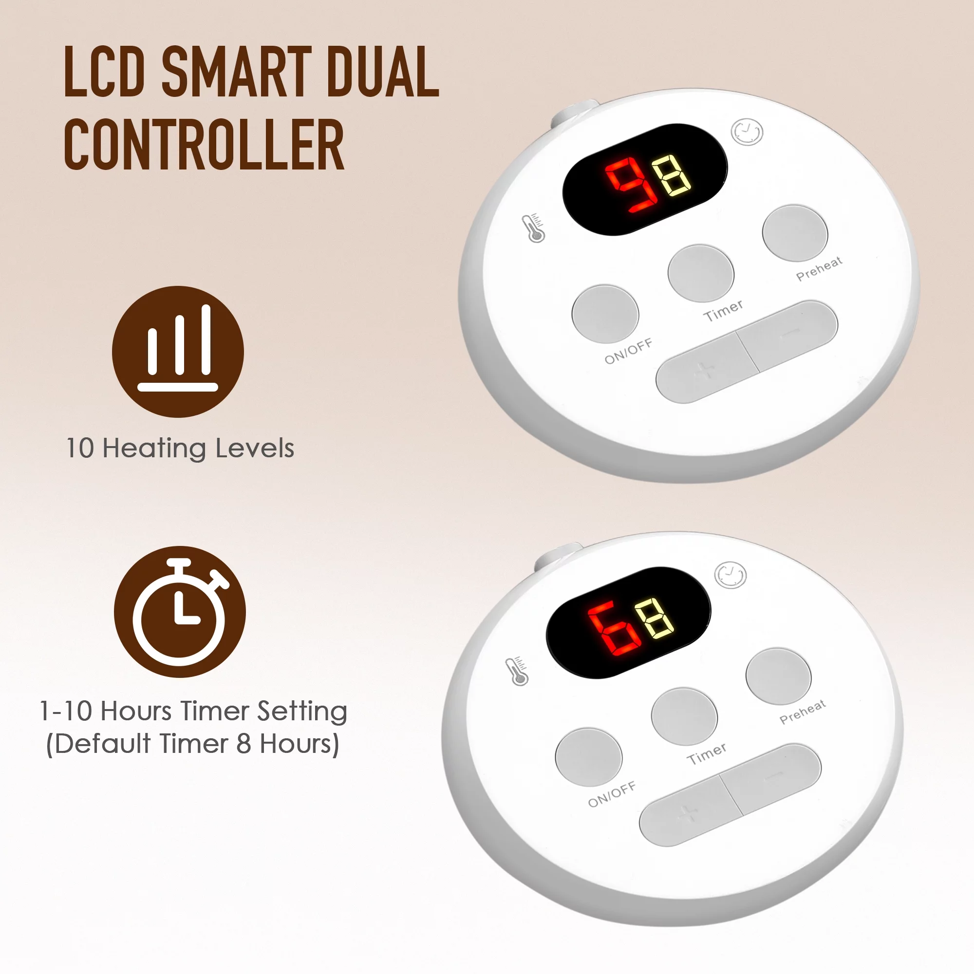 Maxkare Electric Heated Blanket 84