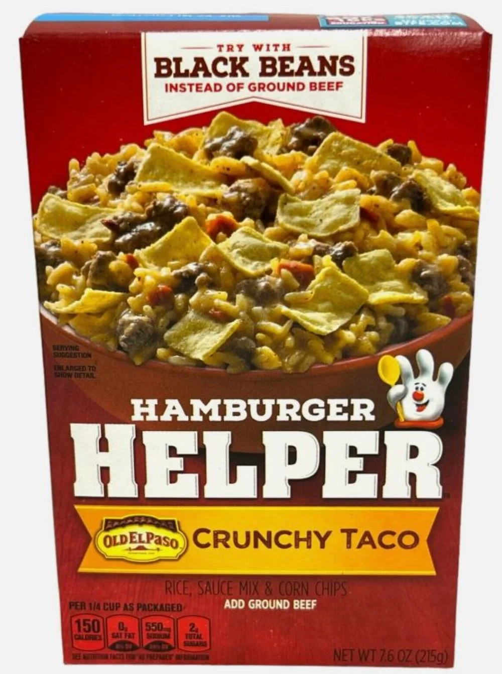 Betty Crocker Hamburger Helper Crunchy Taco Hamburger Helper 7.6 Oz (Pack of 10)