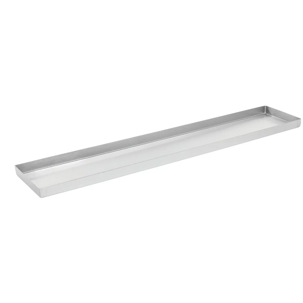 HUBERT® Food Merchandsing Pans with Tapered Corners Stainless Steel Deli Display Pan - 30