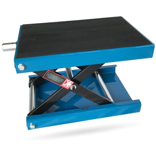 Motorcycle Lift Jack 1100LB Center Scissor Stand for ATV Scooter Dirt Bike Adjustable from 3.25