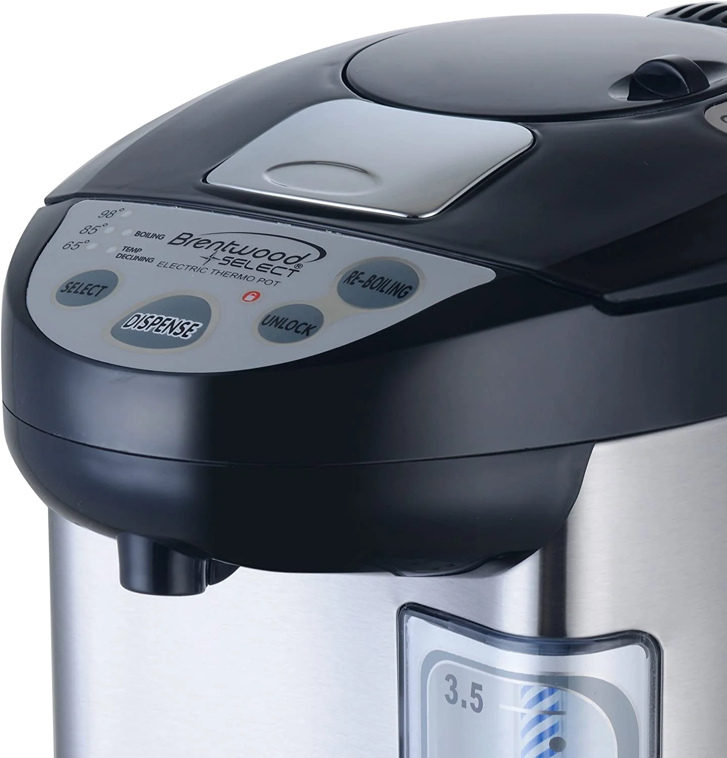 Electric Instant Hot Water Dispenser, 4-Liter, Stainless Steel