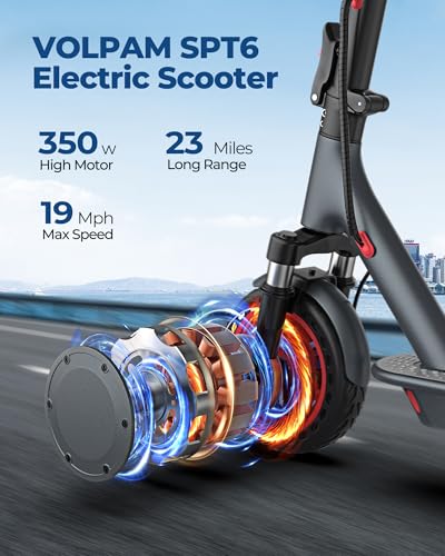 VOLPAM Electric Scooter, 350W/500W, 8.5
