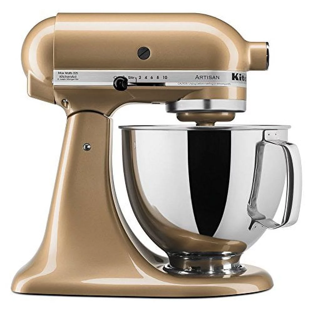 KitchenAid KSM150PSCZ 5-Qt. Stand Mixer Series, Champagne (Used)