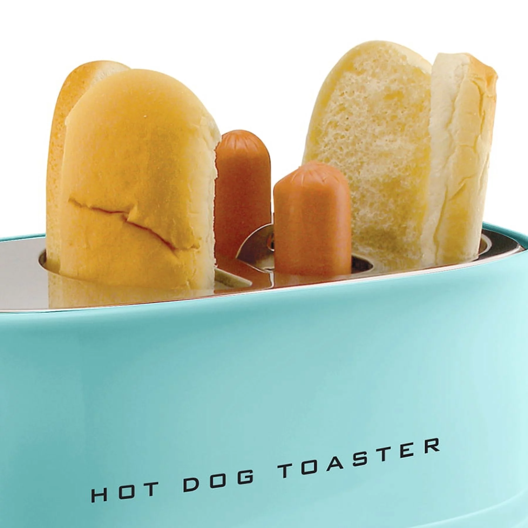 Nostalgia HDT600 Hot Dog Toaster, Aqua
