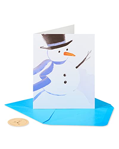 Papyrus Petite Holiday Cards Boxed with Envelopes, Wonderful Holiday, Wreath (20-Count)