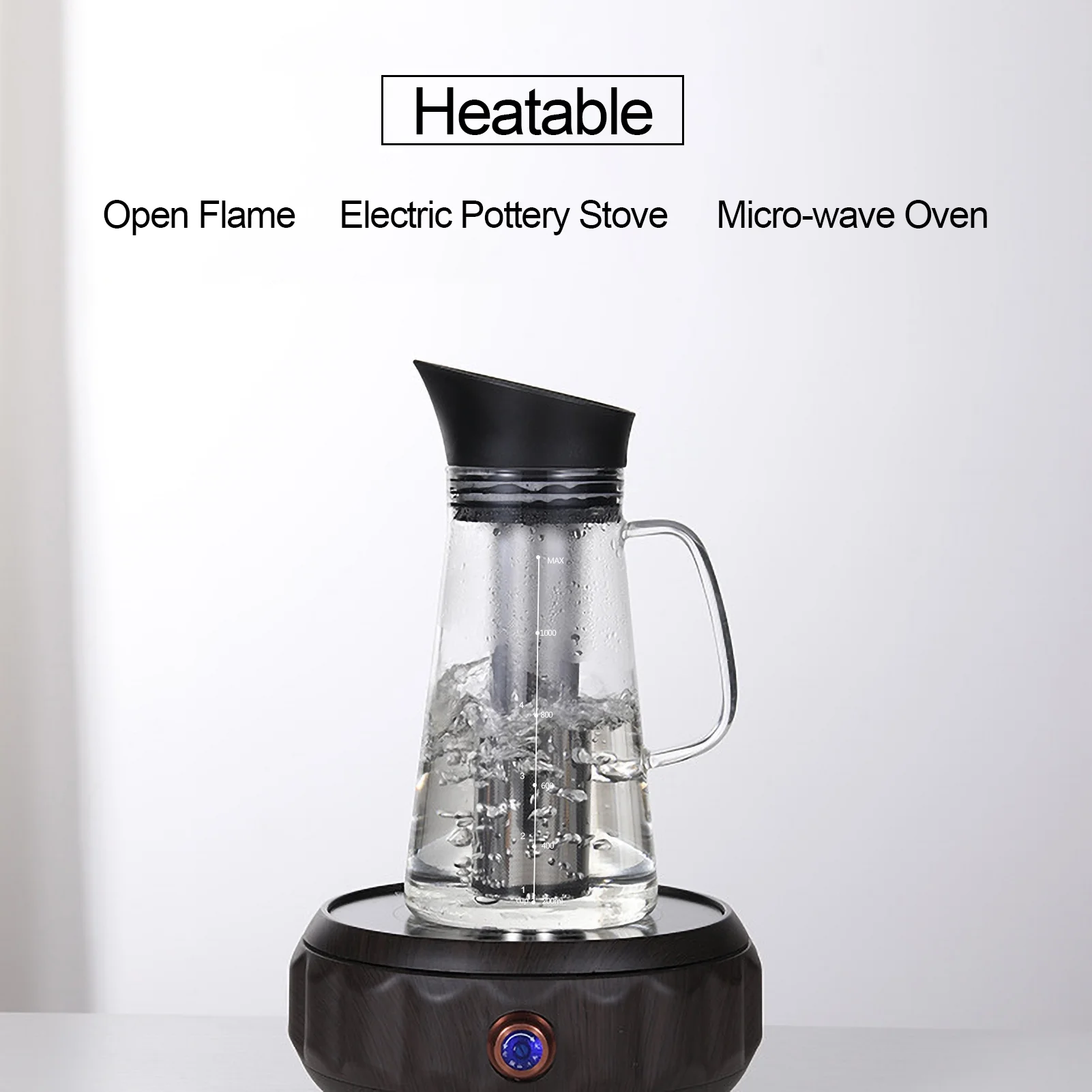 Cold Extraction Kettle Cold Brew Maker Cold Brew Coffee Kettle Iced Coffee Make Machine Glass Stainless Steel Airtight Cold Coffee Brew Maker Kettle