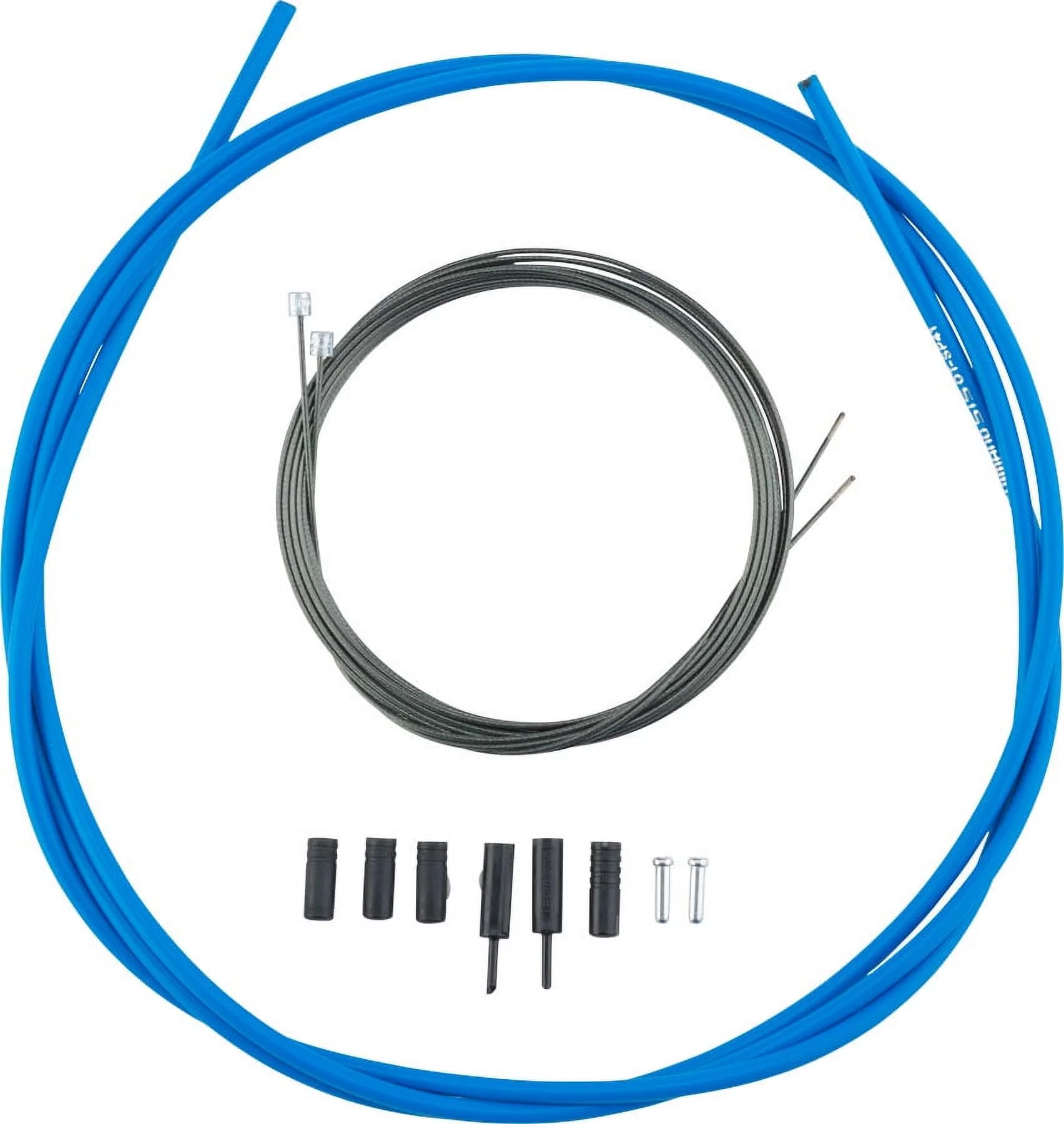 SHIMANO Gear Cable Set OPTISLICK Blue