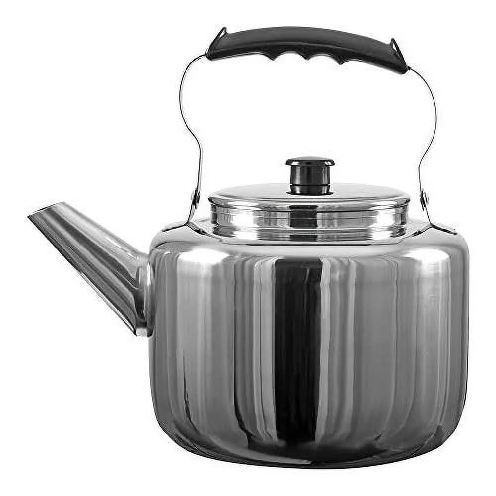 Stainless Steel Water Kettle, 7 Quart, Silver