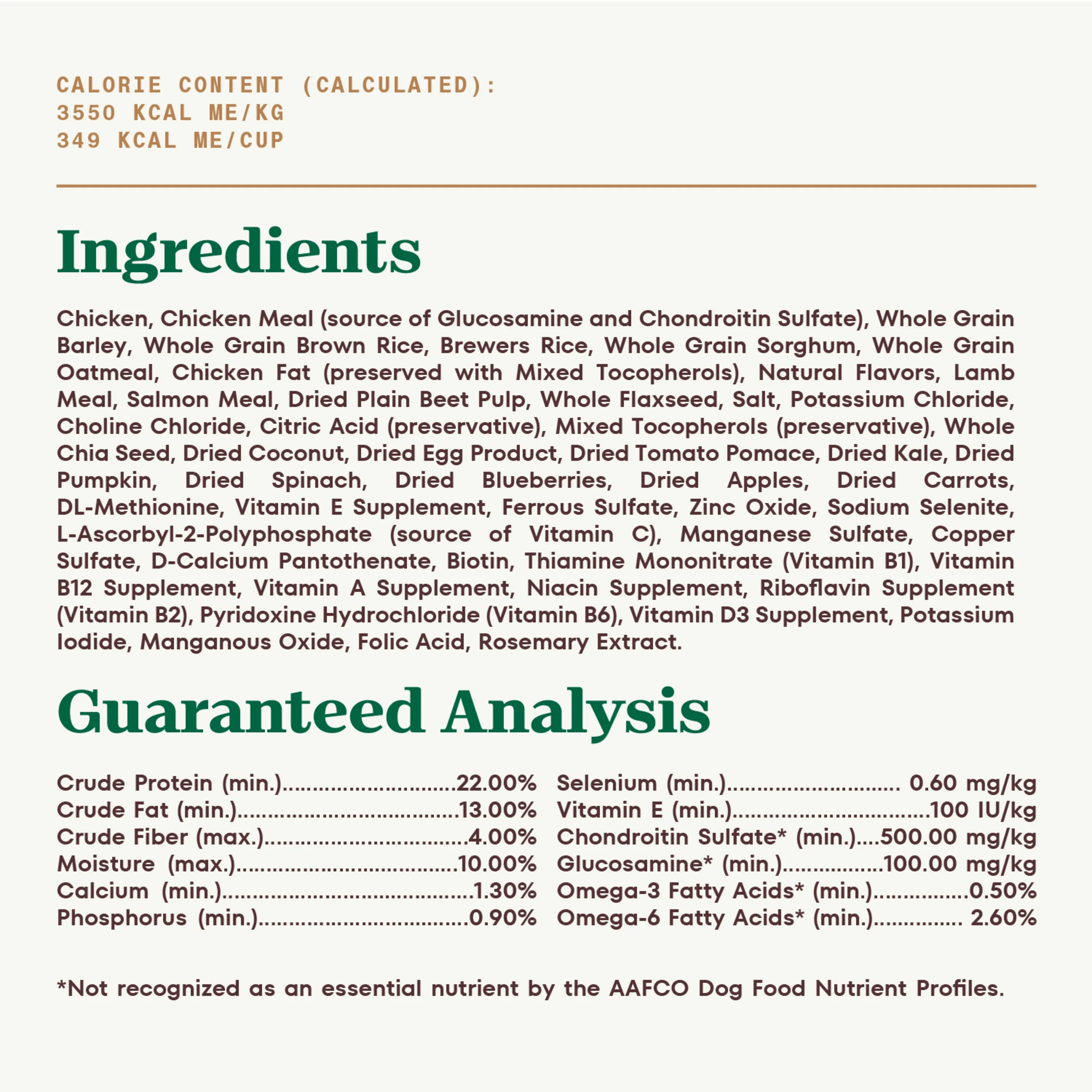 Nutro Ultra Adult Large Breed Dry Dog Food, Chicken, Lamb And Salmon Protein Trio, 30 Lb. Bag