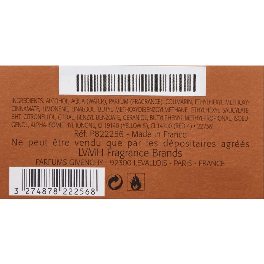 6 Pack - Pi  by Givenchy Paris Eau De Toilette Spray 3.3 oz