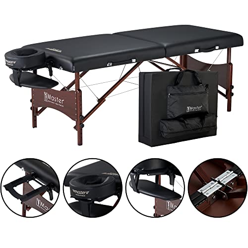 Master Massage Newport Portable Massage Table Package with Denser 2.5