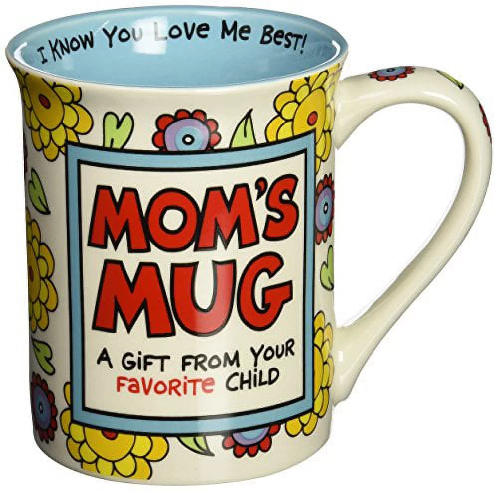 Enesco 4026928 Our Name Is Mud by Lorrie Veasey Mom's Mug, 16-Ounce, 4-1/2-Inch