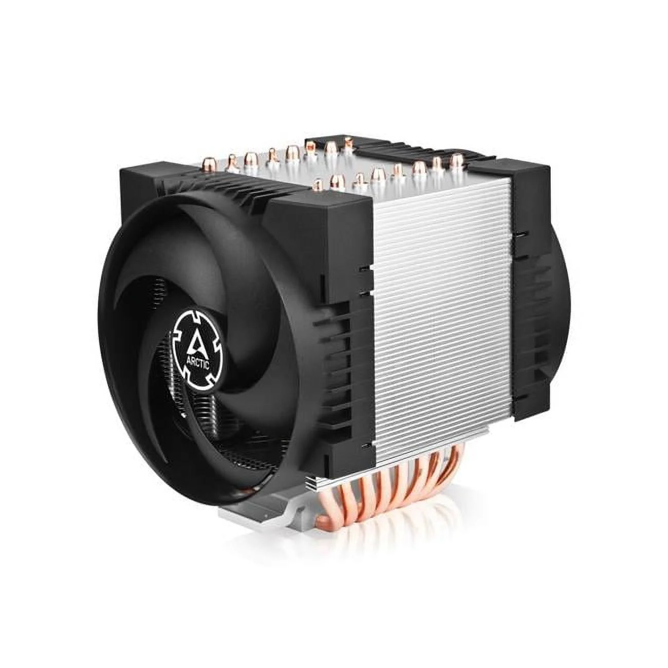 ARCTIC Freezer 4U-M for AMD: SP6, sTR5, SP3, TR4, sTRX4, SWRX8 and Intel: LGA4189, LGA 4677-4U & UP, Server CPU Cooler, 2 x 120 mm Fans, 400-2300 RPM, Rack Cooling Fan, Server Fan, Rack Fans