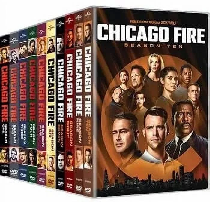 Chicago Fire Complete Series 1-10 (DVD) (Wolf Entertainment)