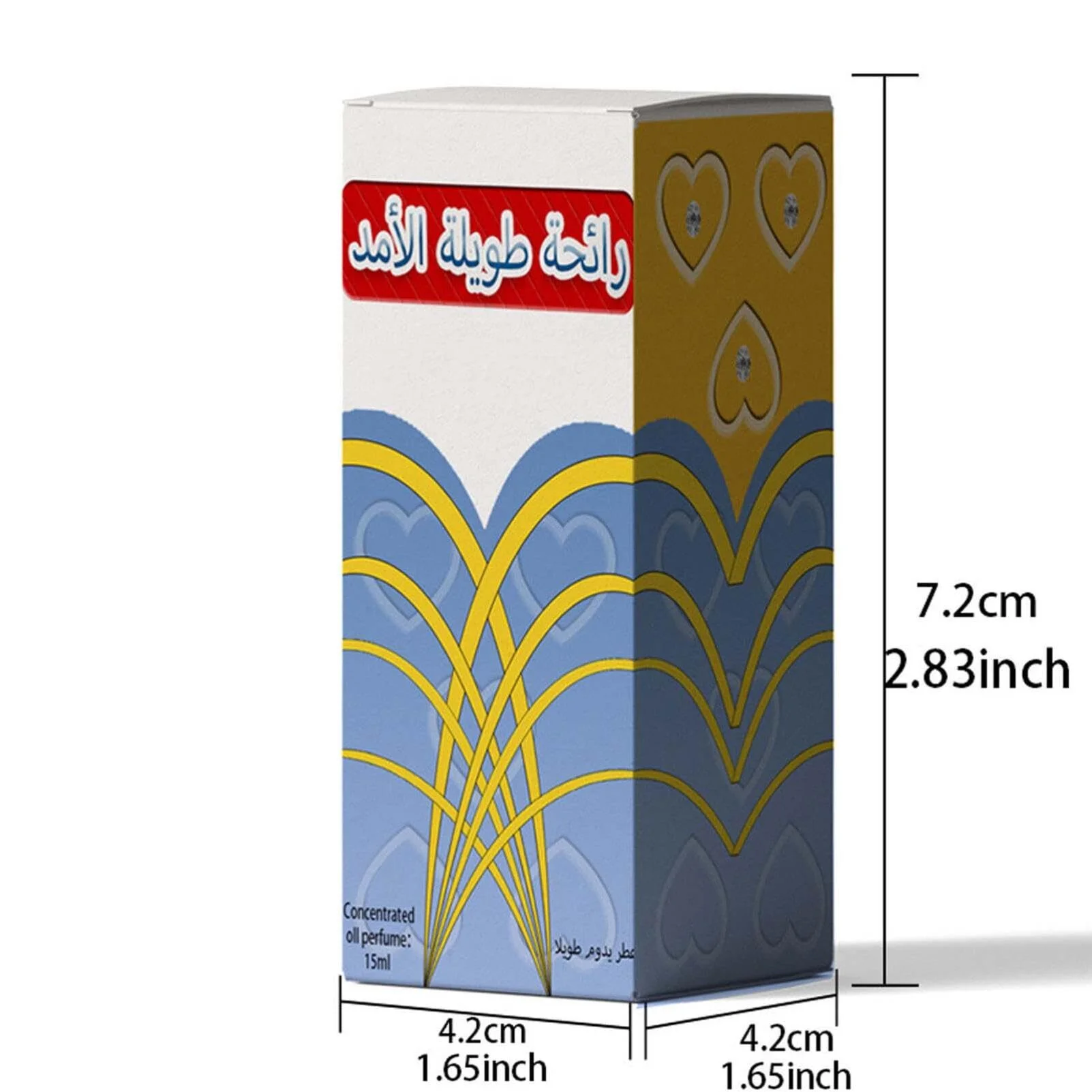 Pagoda Perfume, Arabic Eau de Parfum, Gold Arabian Concentrated Perfume Oil, Arabian Perfume Oil for Women, Luxury Products From Dubai, Long Lasting Personal Perfume Oil(3 pcs)