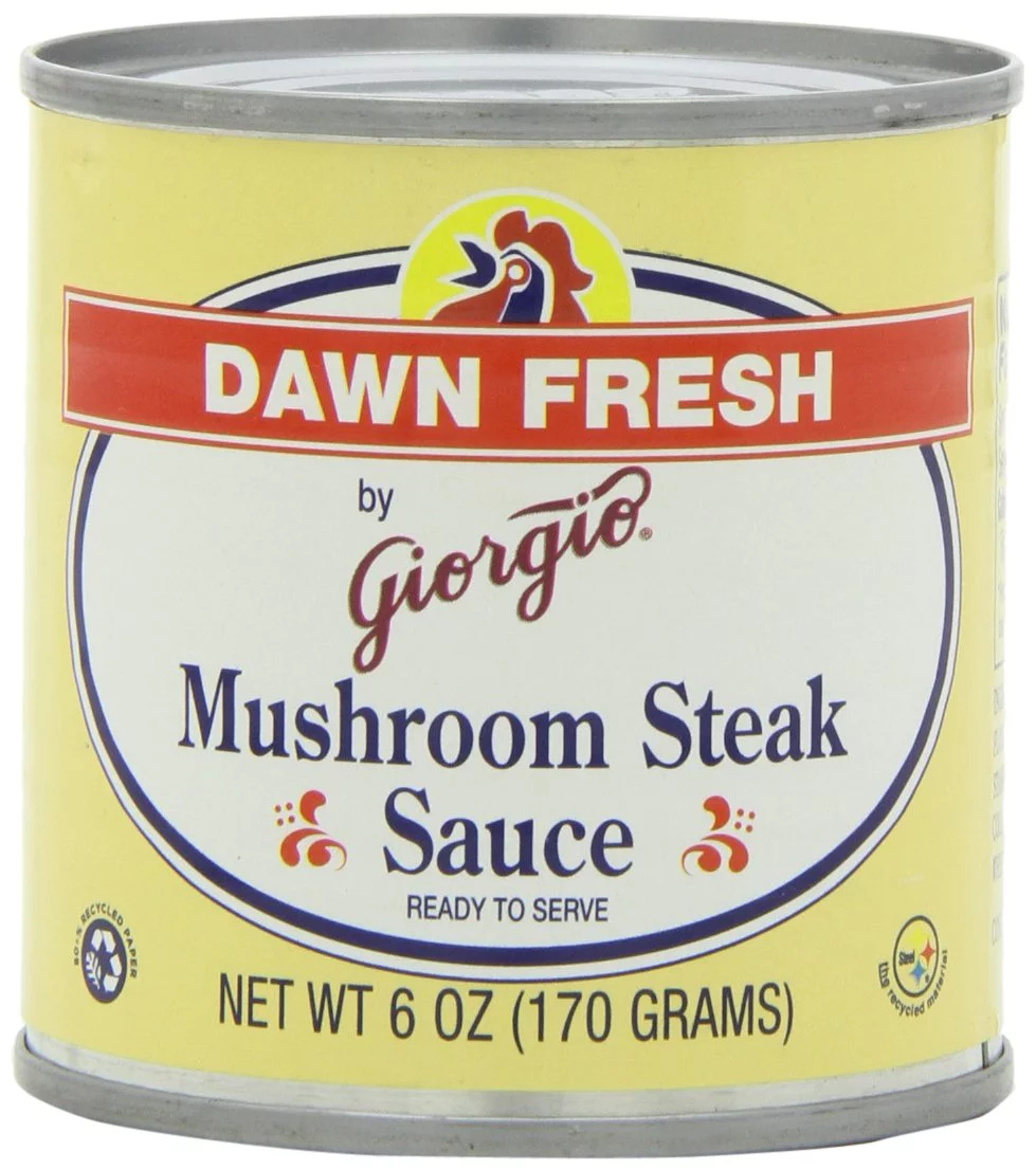 Giorgio Dawn Fresh Mushroom Steak Sauce, 6-Ounce (Pack of 12)