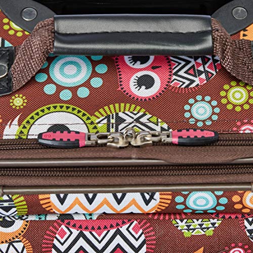 Rockland Fashion Expandable Softside Upright Luggage Set, Charcoal, 2-Piece (14/19)