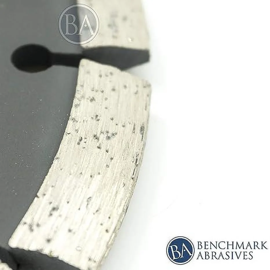 Benchmark Abrasives Premium Tuck Point Crack Chaser Diamond Blade for Angle Grinder, Aggressive Cutting, Grout Repair on Green Concrete, Masonry, Brick, Stone - ( 7