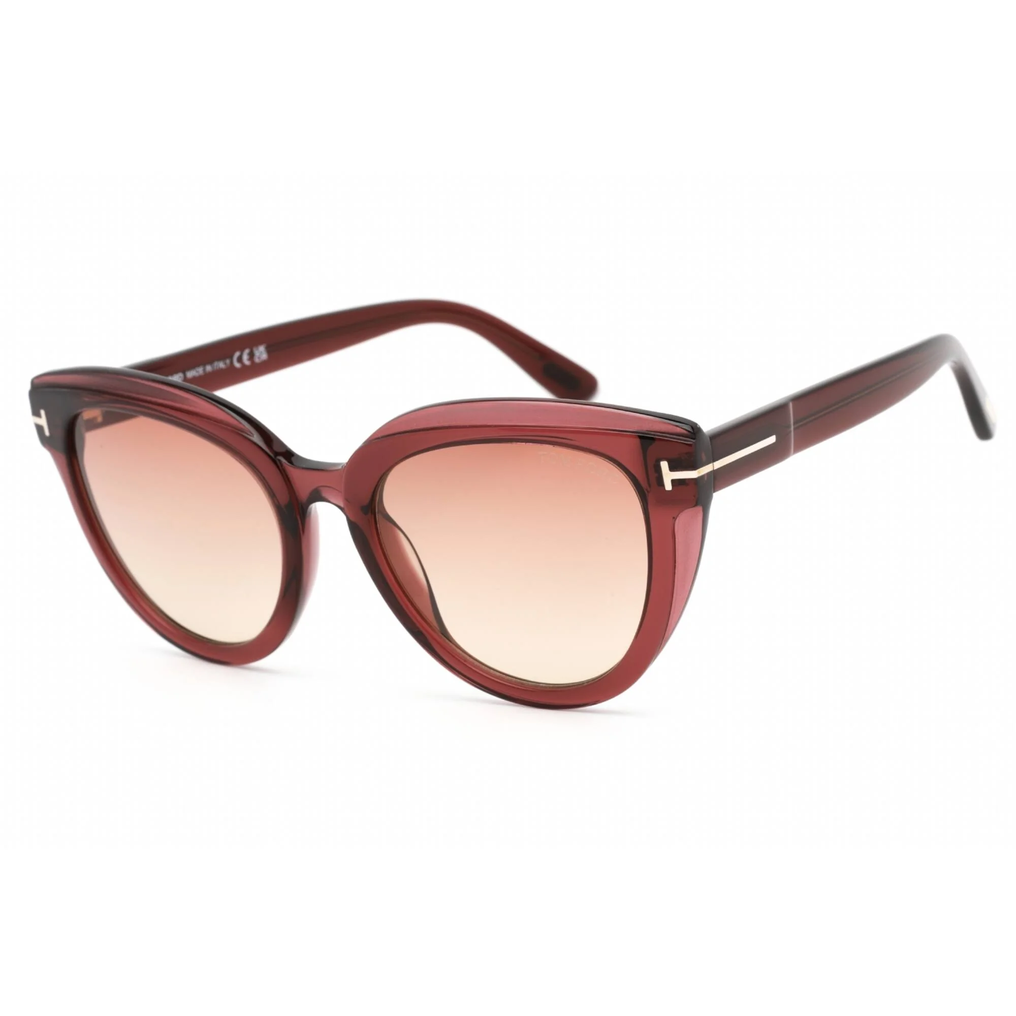 Tom Ford Tori Bordeaux Gradient Cat Eye Ladies Sunglasses FT0938 69T 53