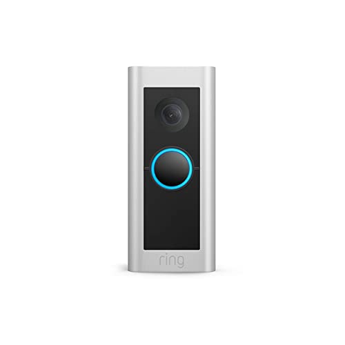 Like-New Ring Wired Doorbell Pro (Video Doorbell Pro 2) – Best-in-class with cutting-edge features (existing doorbell wiring required)