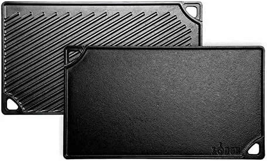Lodge LDP3 Reversible Grill/Griddle, 9.5-inch x 16.75-inch