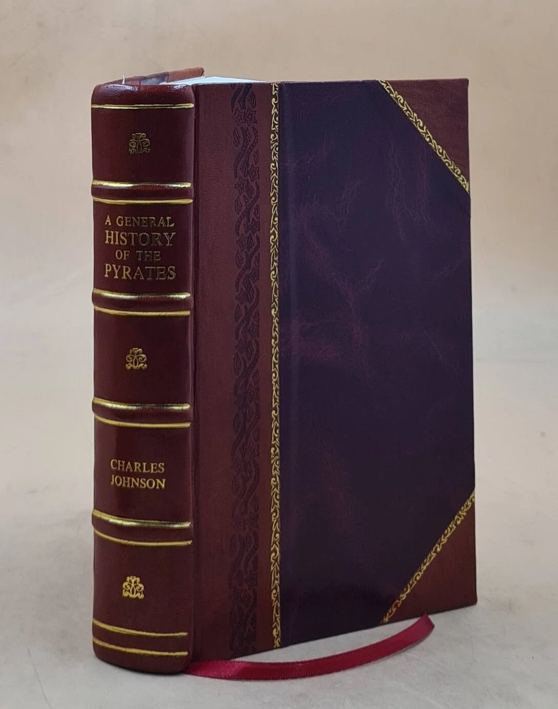 A general history of the pyrates from their first rise and settlement in the Island of Providence, to the present time 1724 [Leather Bound]