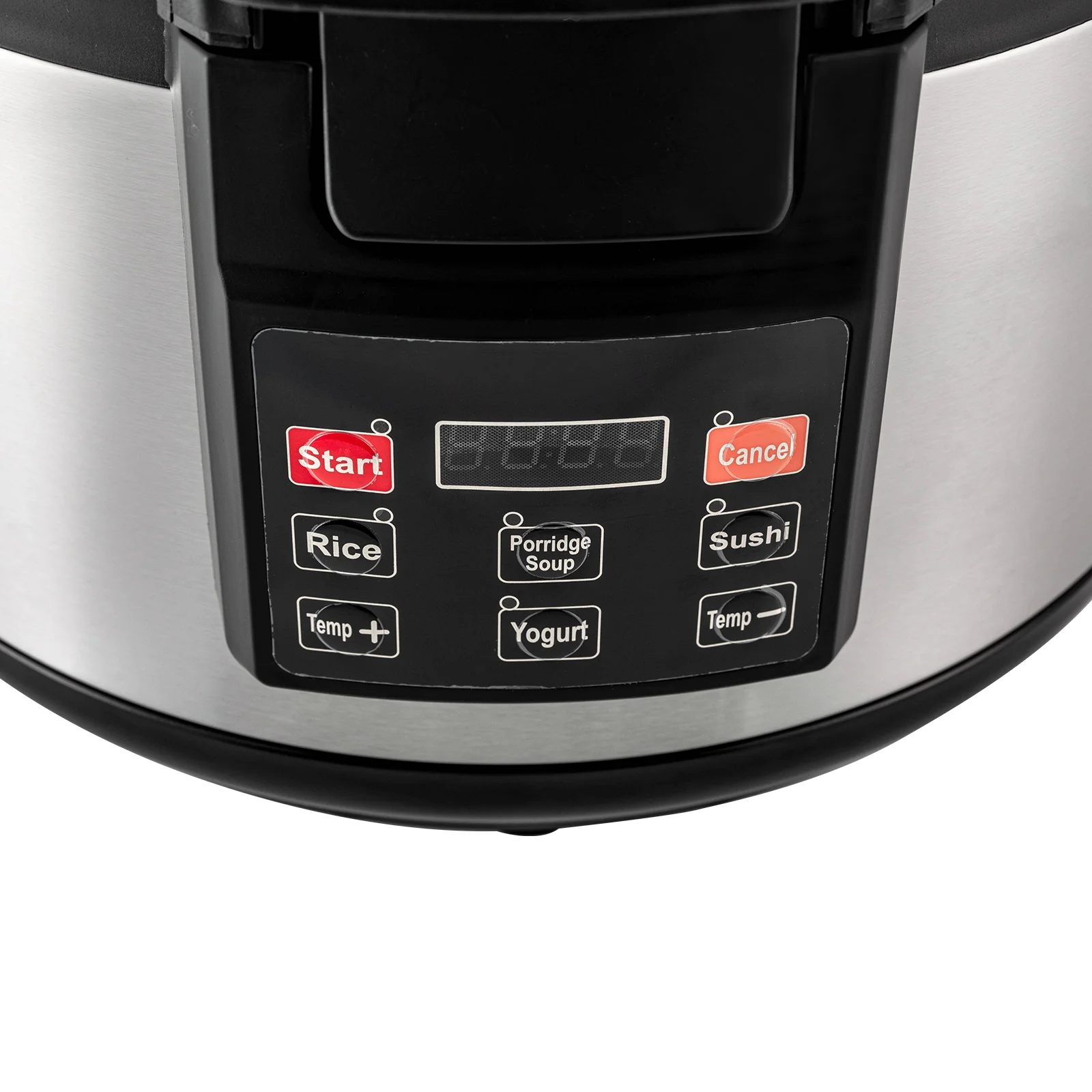 ZhdnBhnos 19L/20Qt Commercial Rice Cooker Stainless Steel Electric Rice Warmer with Non-Stick Inner Pot 360° Heating