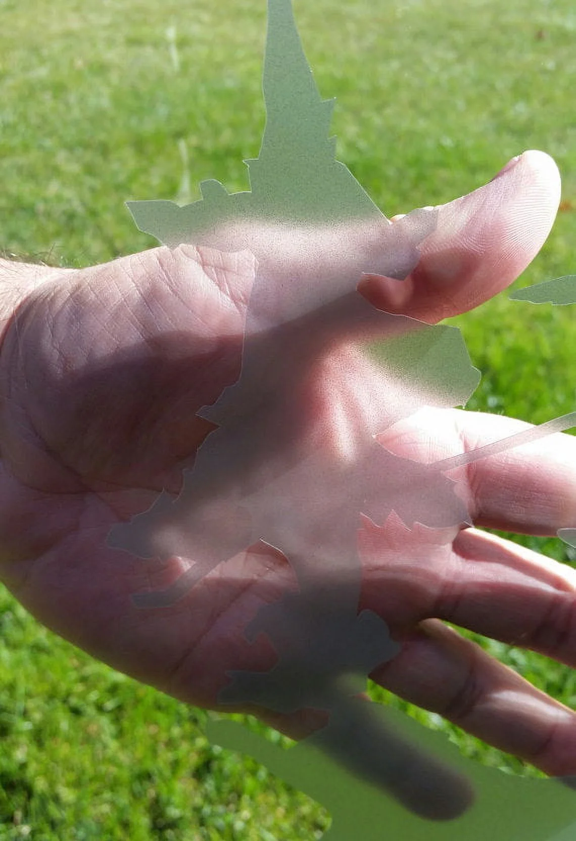 StickerChef Front Door Etched Glass Vinyl Decals Privacy Safety Stickers Film Entry Way  17b