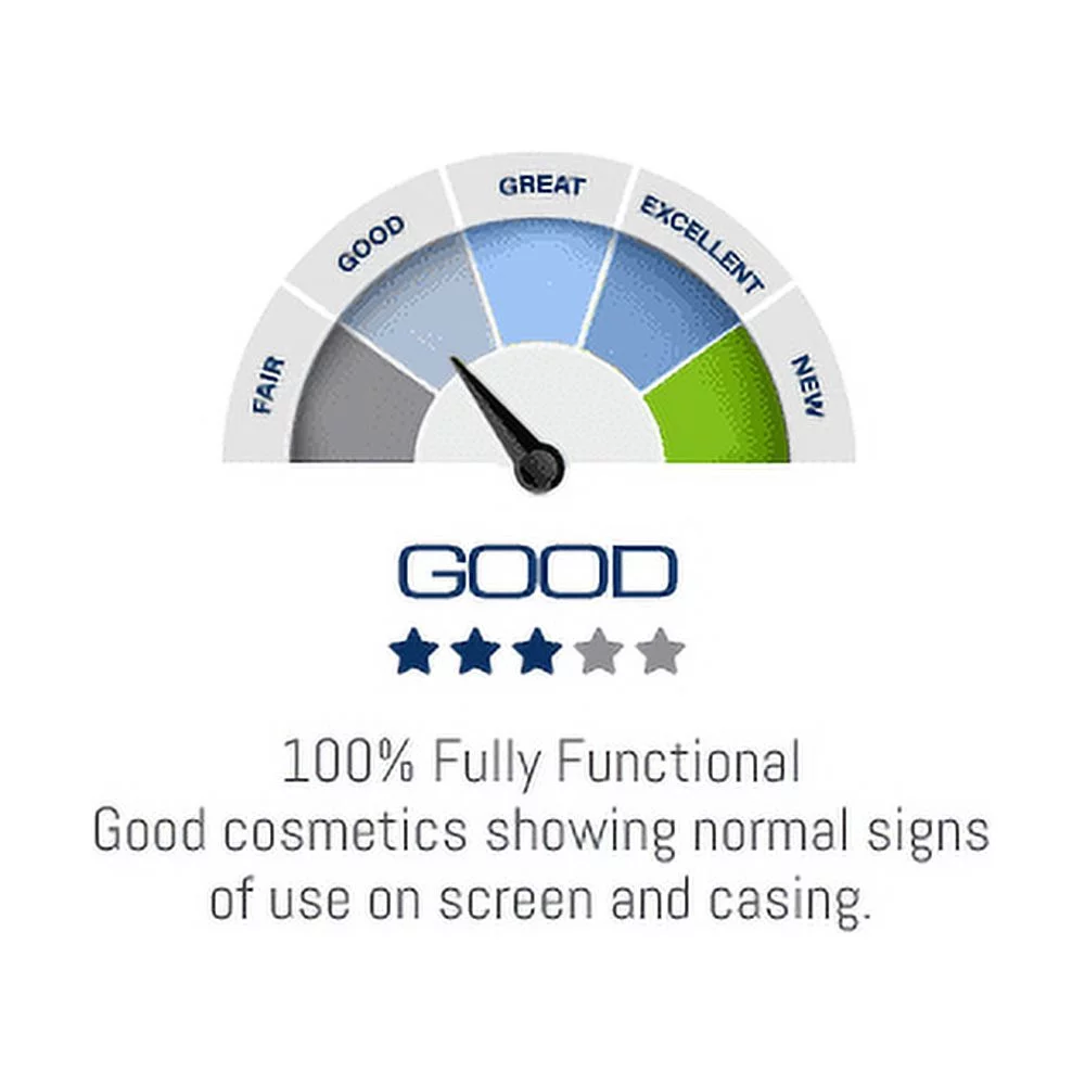 Restored Apple Watch Gen 4 Series 4 44mm Space Gray Aluminum - Black Sport Band 3E068LL/A (Refurbished)