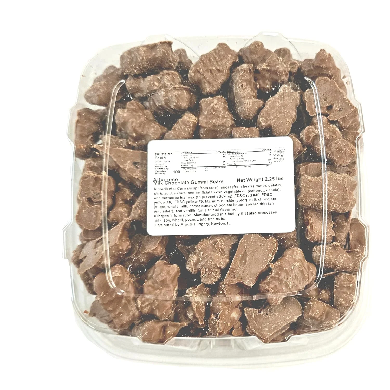 Milk Chocolate Covered Gummi Bears (2.25 Pound)