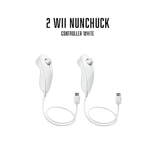 Nintendo Wii Console, White Premium Bundle (Renewed)