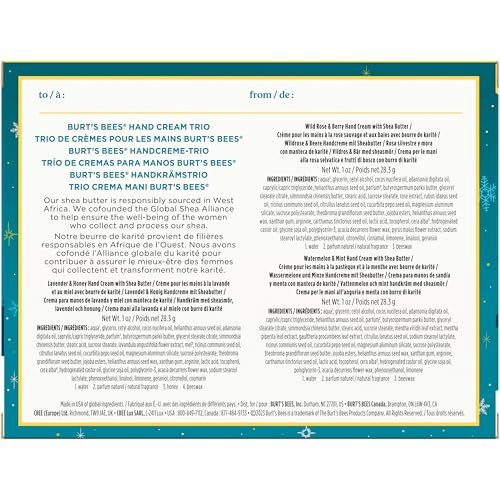 Burt's Bees Gifts Ideas - Classics Set, 6 Products in Giftable Tin – Cuticle Cream, Hand Salve, Lip Balm, Res-Q Ointment, Hand Repair and Foot Cream