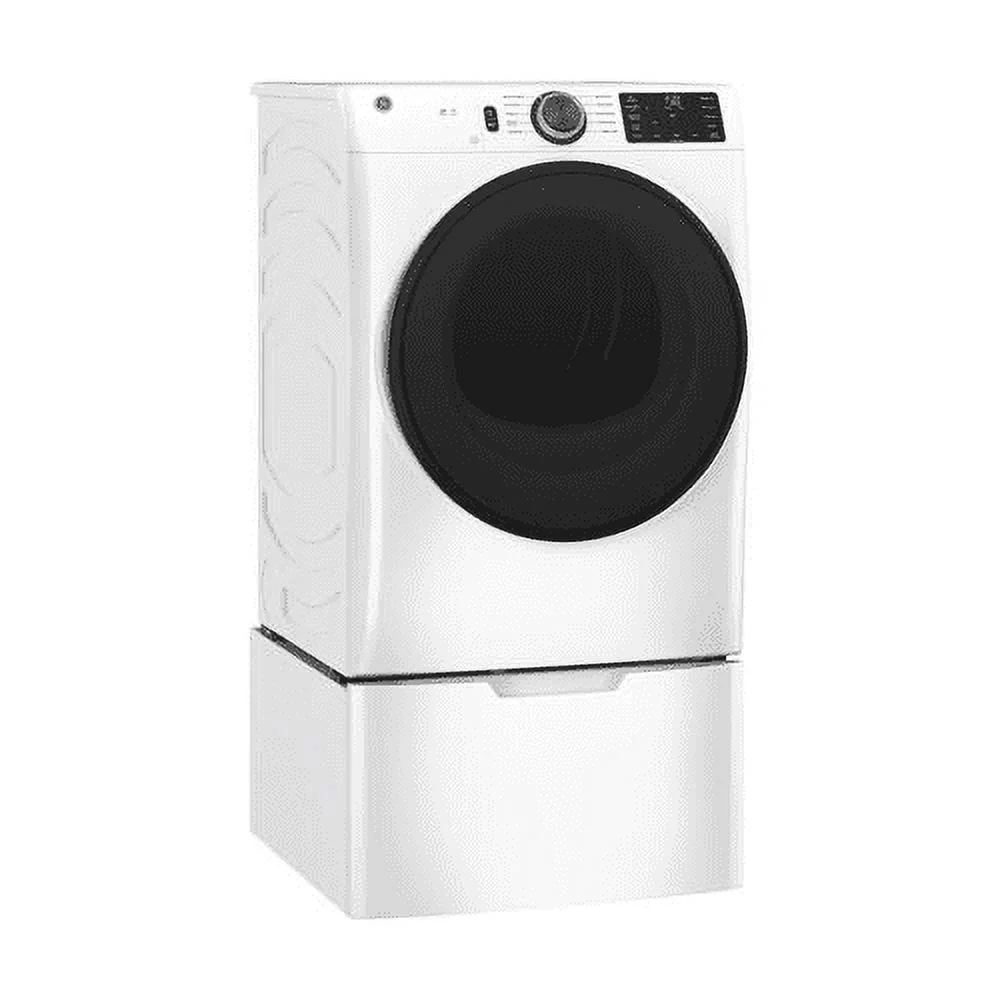 GE Long Vent 7.8 cu. ft. Capacity Smart Electric Dryer with Sanitize Cycle