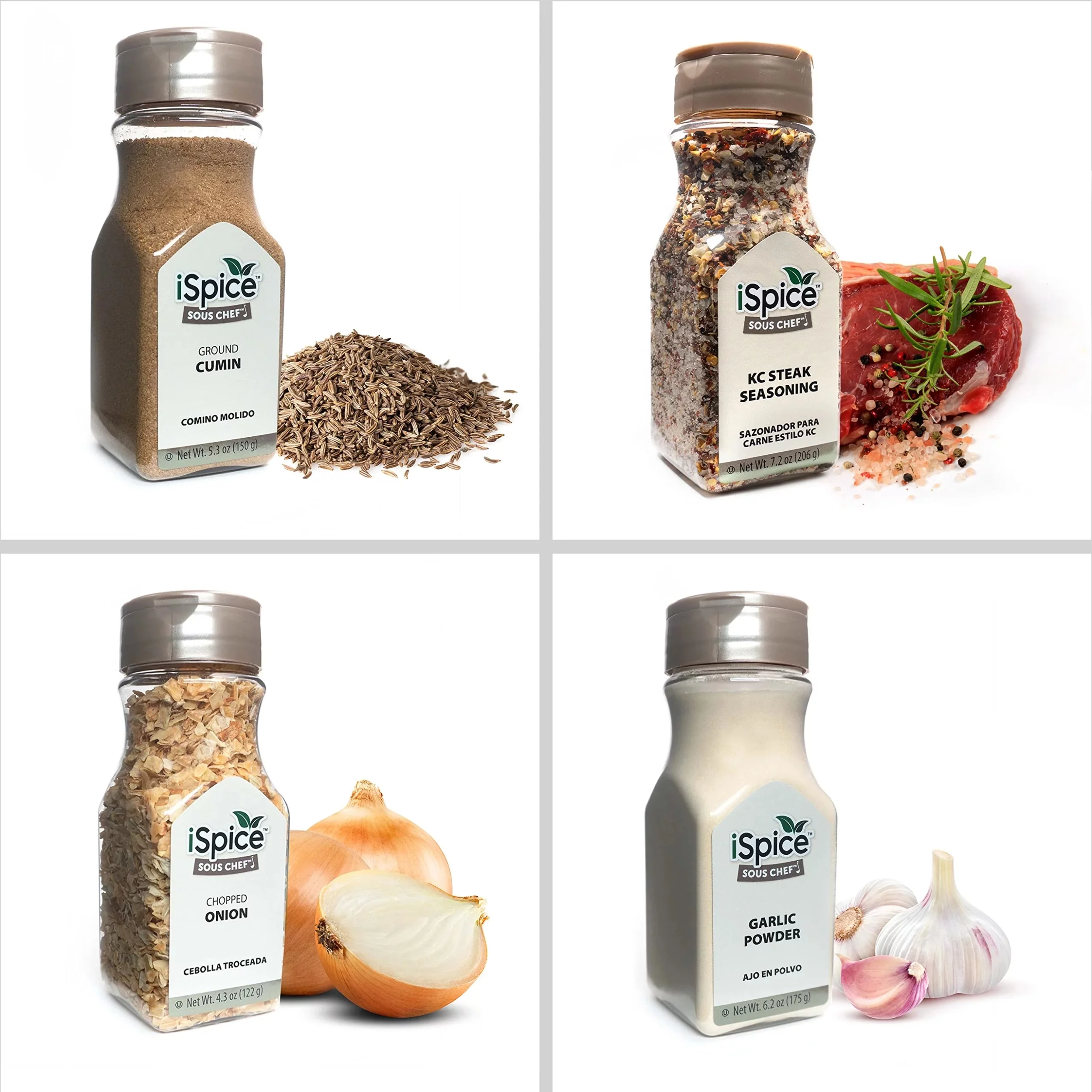 iSpice | 10 Pack of Spices and Herbs | Maya | Mixed Spices  Seasonings Gift Set | Kosher