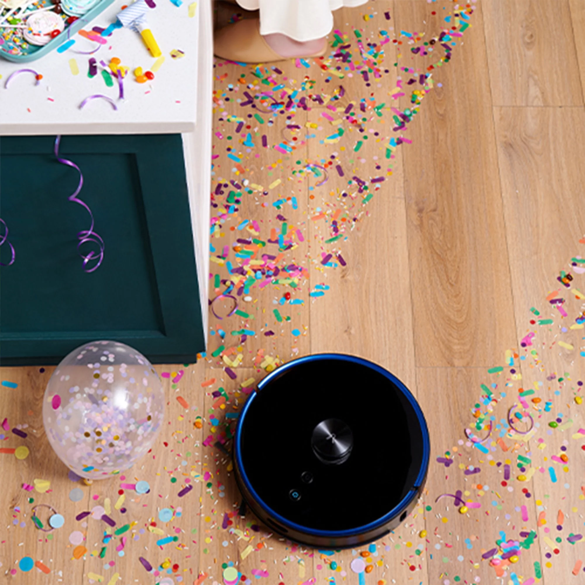 VIOMI S9 Smart Robot Vacuum Cleaner w/ Auto Self Emptying & Alexa, Black