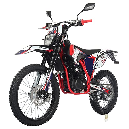 X-PRO Titan 250 DLX 250cc Dirt Bike with 5-Speed Manual Transmission, 21