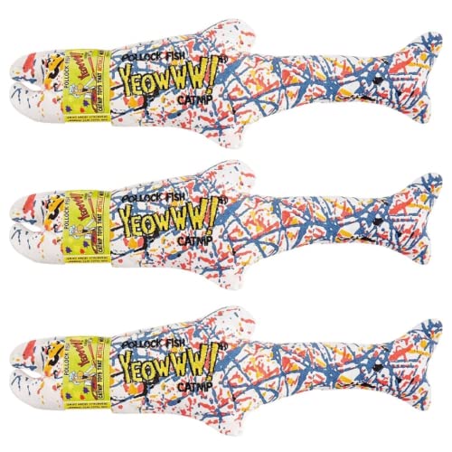 Yeowww! Catnip Cigar 3 Pack | Pure Leaf & Flowertop Blend | Cat and Kitten Toy