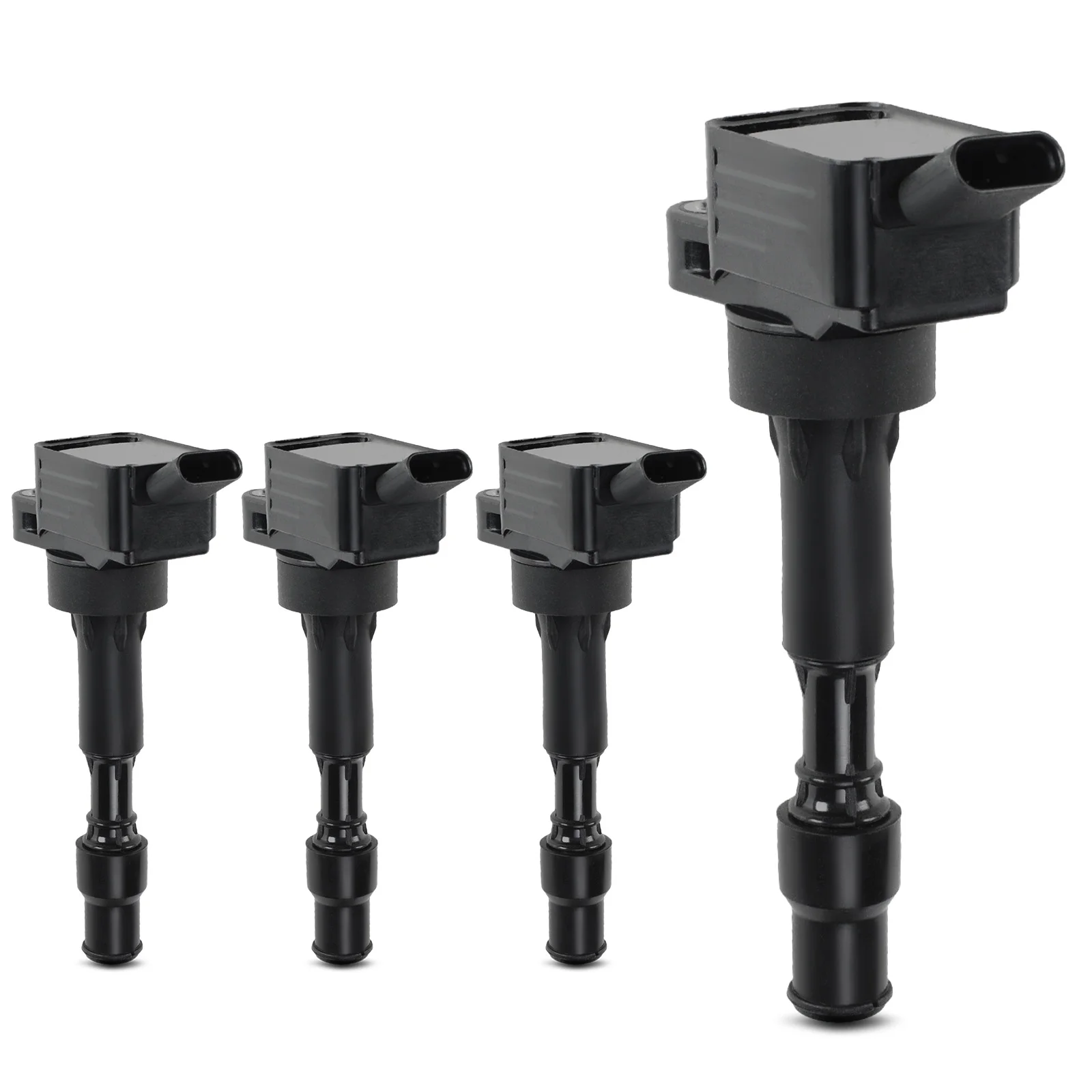 A-Premium Ignition Coil Pack Compatible with Hyundai Elantra 2015-2019 Kona Sonata Veloster Kia Forte 2016-2019 Optima 2017-2018 L4 2.0L 4-PC