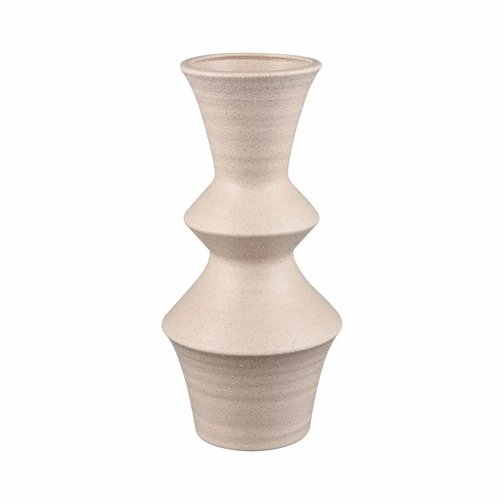 S0017-10088-Elk Home-Belen - Large Vase In Modern Style-15.5 Inches Tall and 7.5 Inches Wide