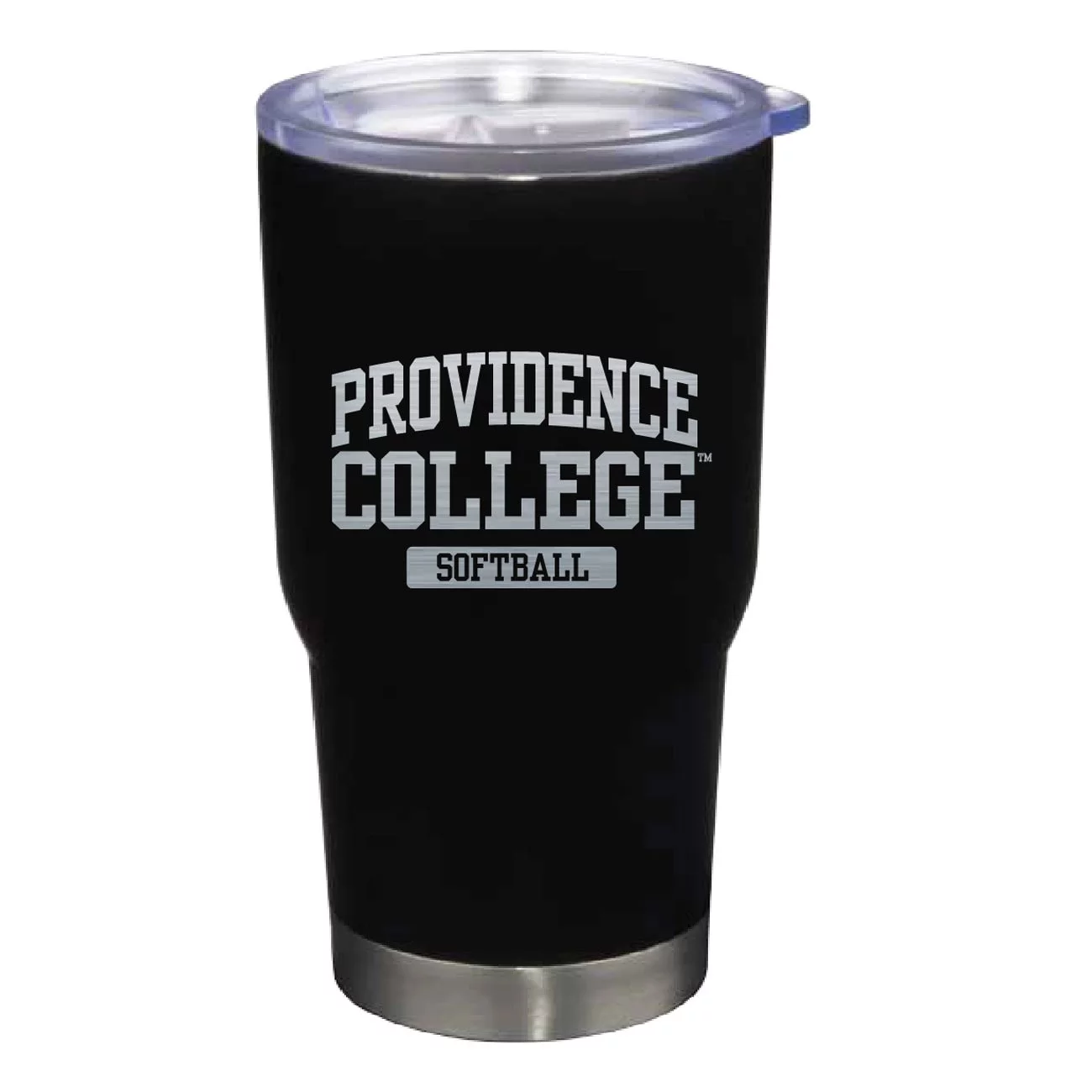 Providence Friars Black Softball 22oz. Stainless Steel Pro Tumbler