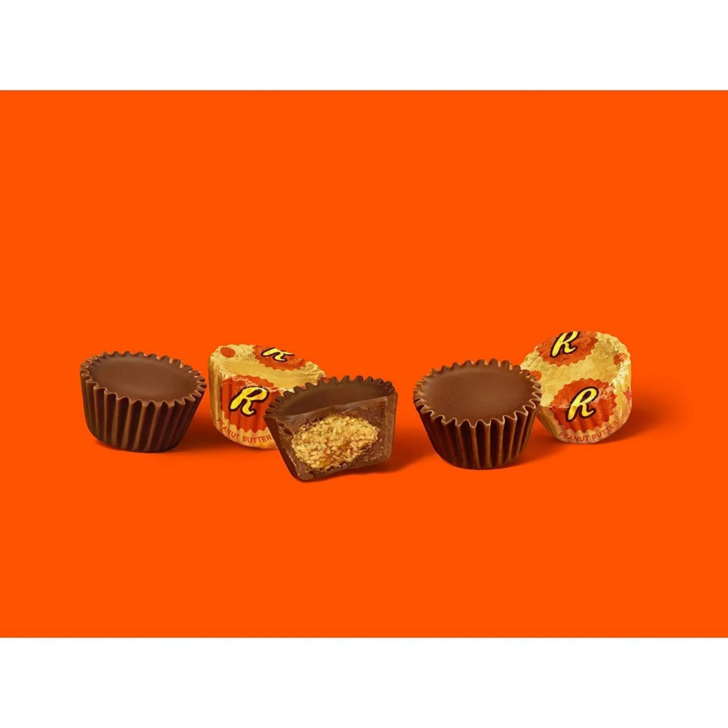 Reeses Butter Miniature Cups - Smooth Butter And Rich Milk Chocolate -Individually Wrapped – Bulk Pack - 2 Pound (Pack Of 1)