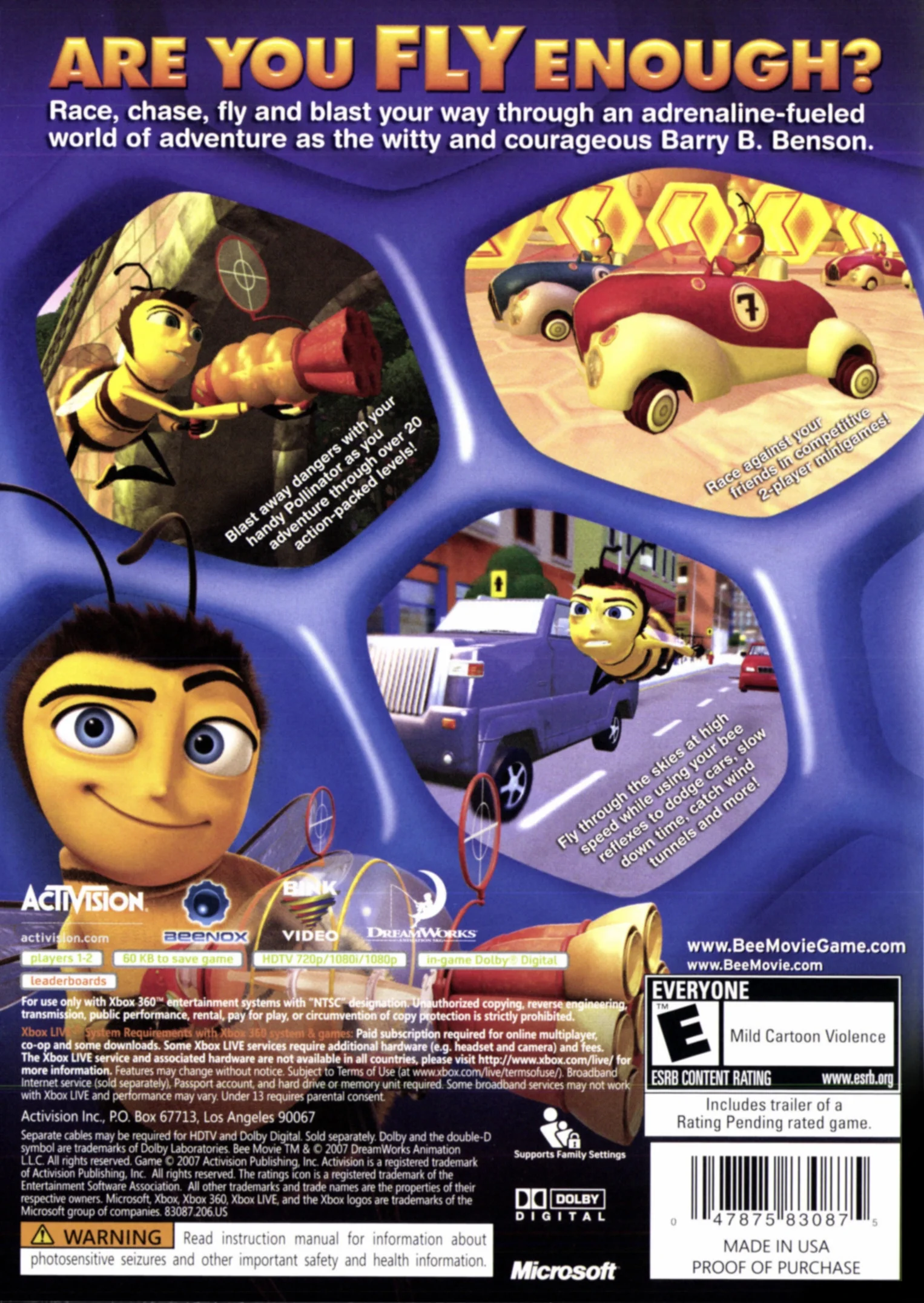 Activision Bee Movie (Xbox 360)