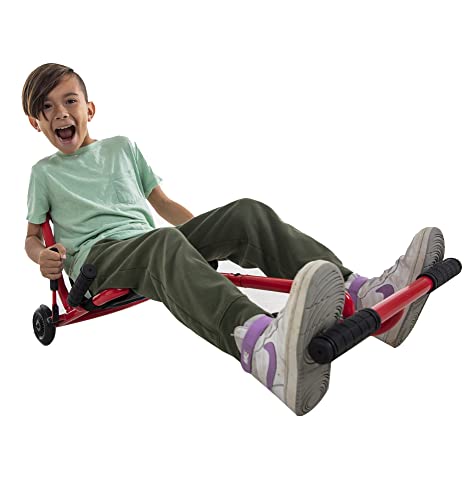 Go Kart, Swing Side-to-Side for Amazing Ride, Powered by Zig-Zag Motion, Rides on Any Hard Surface (Indoors and Outdoors)