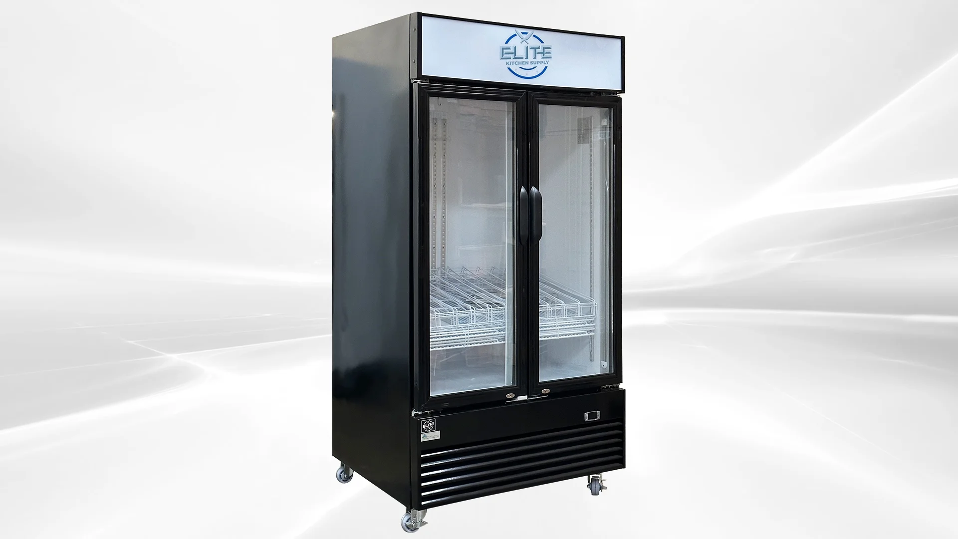 NSF 40 inchs two glass door refrigerator fridge ESM-34R
