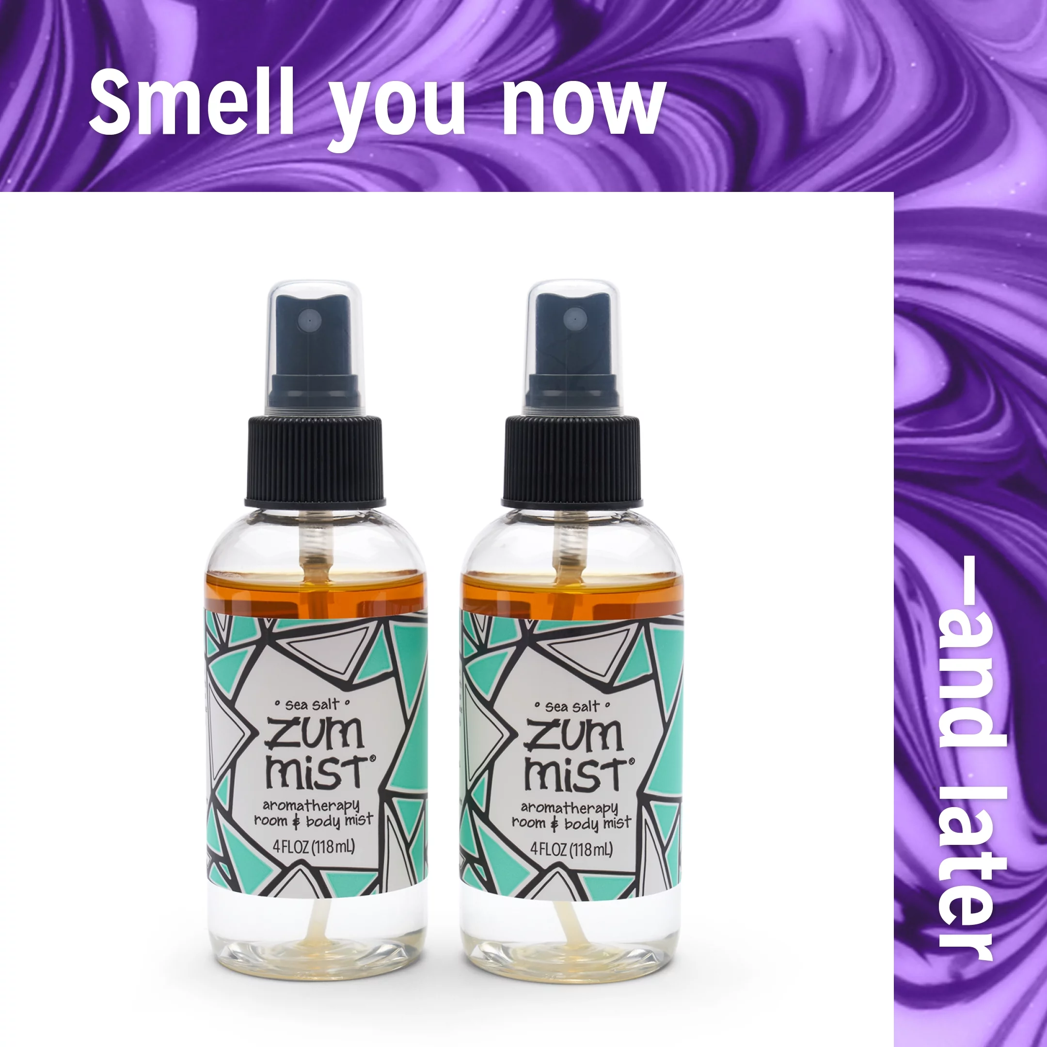 Zum Mist Room and Body Spray - Sea Salt - 4 fl oz (2 Pack)