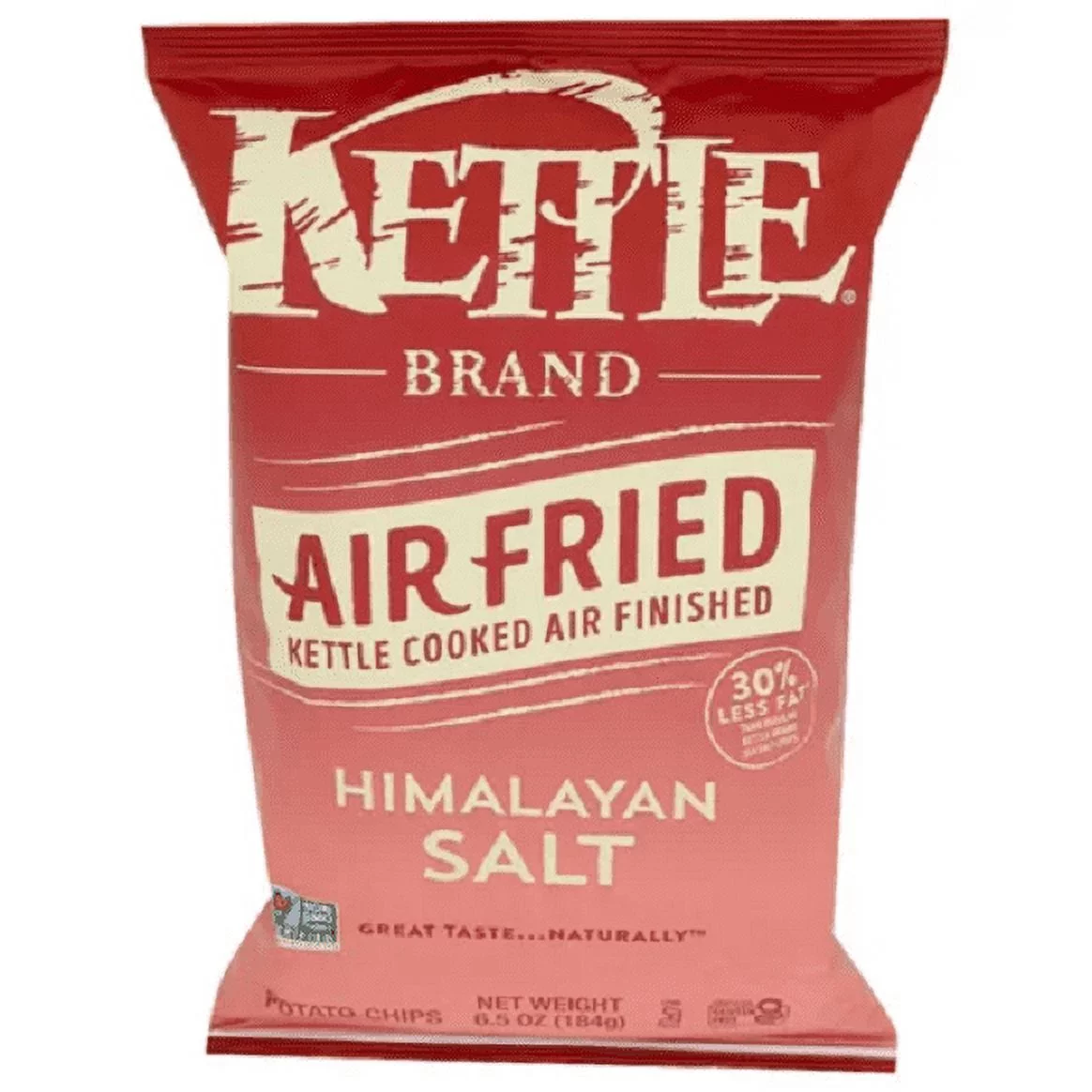 Kettle Brand Air Fried Himalayan Salt Kettle Chips, 3-Pack 6.5 oz. Bags