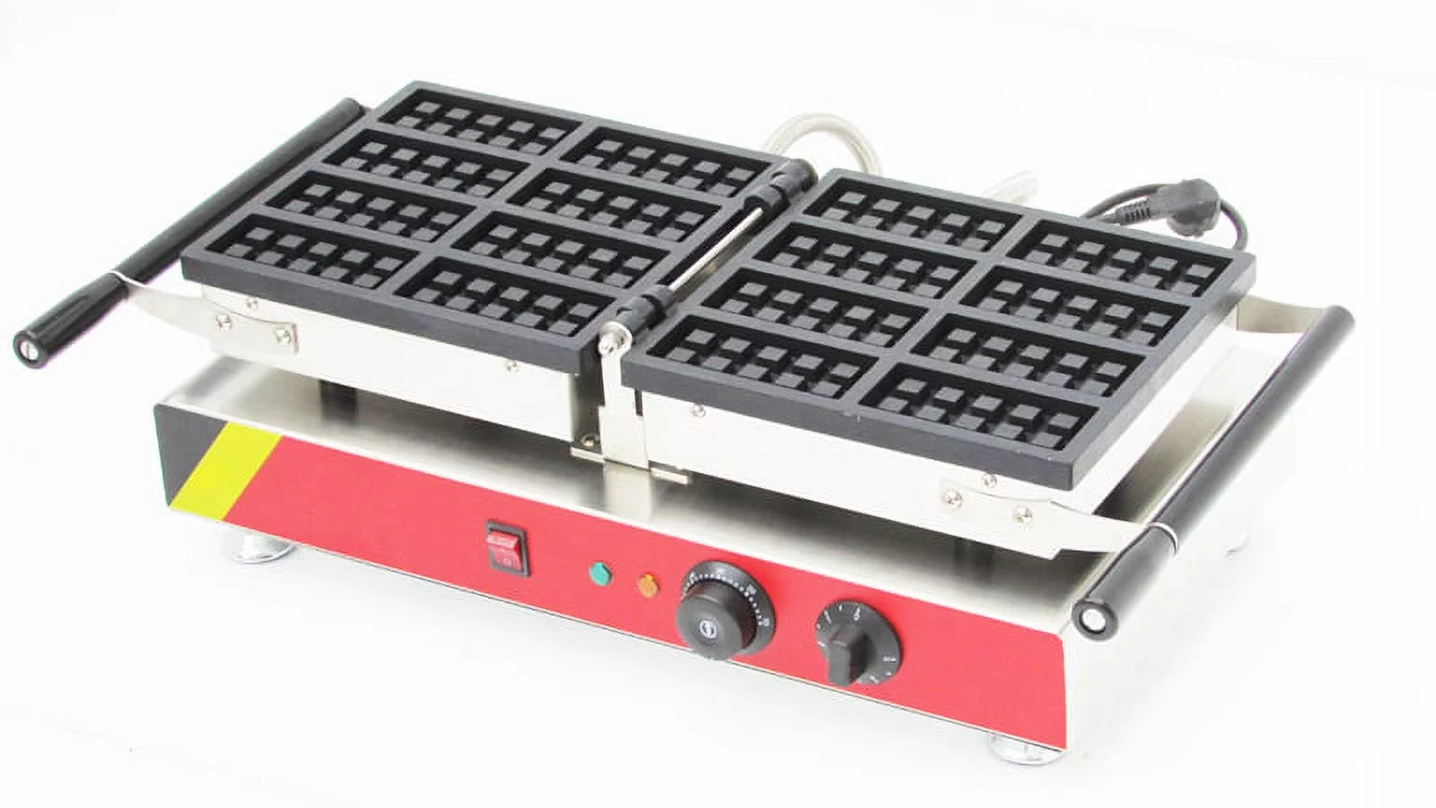 INTSUPERMAI Electric 8Pcs Square Belgian Waffle Maker Machine