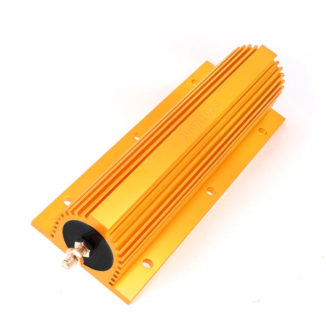 Unique Bargains 500W Power 10 Ohm Screw Tap Mounted Aluminum Housed Wirewound Resistor